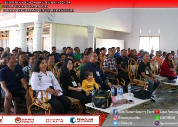 Lapas kelas IIA Pematamgsiantar Kanwil Kemenkumham Sumut menggelar Kebaktian Kebangkitan Rohani (KKR) di Gereja Lapas yang di isi oleh GBI Siantar Plaza