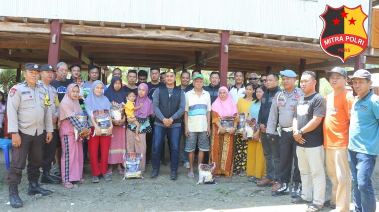 Kapolres Soppeng AKBP Dr. (C) H. Muhammad Yusuf Usman S.H.,S.I.K.,M. kembali meninjau lokasi TPS terjauh di wilayah Desa Bulue (Data'e) Kecamatan Marioriawa, Kabupaten Soppeng.
