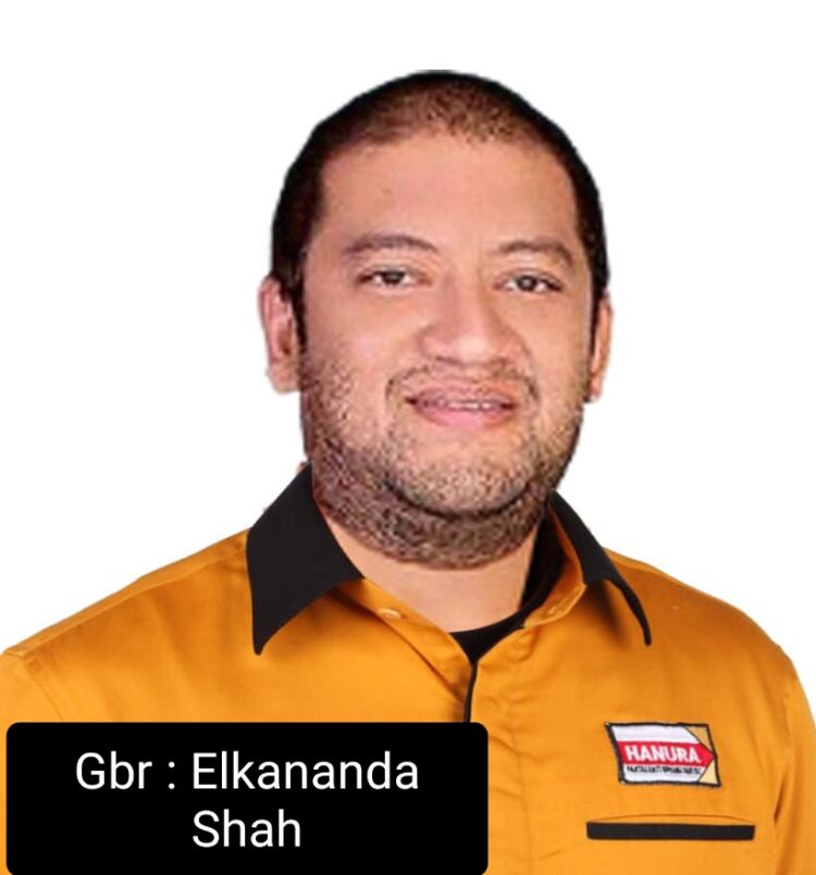 Elkananda Shah Ketua Hanura Kabupaten Simalungun