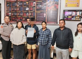 Teks foto: Percobaan pencurian itu dilakukan terlapor berinisial JS (17) warga Kelurahan Martoba, Kecamatan Siantar Utara, Kota Pematang Siantar, berhasil diselesaikan dengan cara Problem Solving di Polsek Siantar Utara. Foto: Dok. Istimewa.