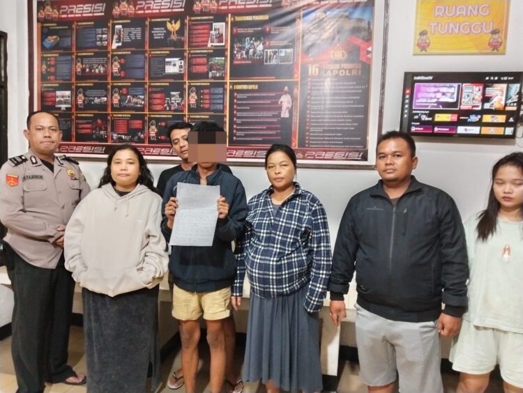 Teks foto: Percobaan pencurian itu dilakukan terlapor berinisial JS (17) warga Kelurahan Martoba, Kecamatan Siantar Utara, Kota Pematang Siantar, berhasil diselesaikan dengan cara Problem Solving di Polsek Siantar Utara. Foto: Dok. Istimewa.
