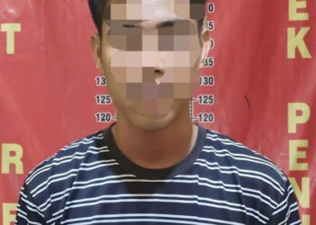 Pelaku Pria berinisial LSL (34) warga asal Dusun ll Desa Babat, Kecamatan Penukal kabupaten PALI