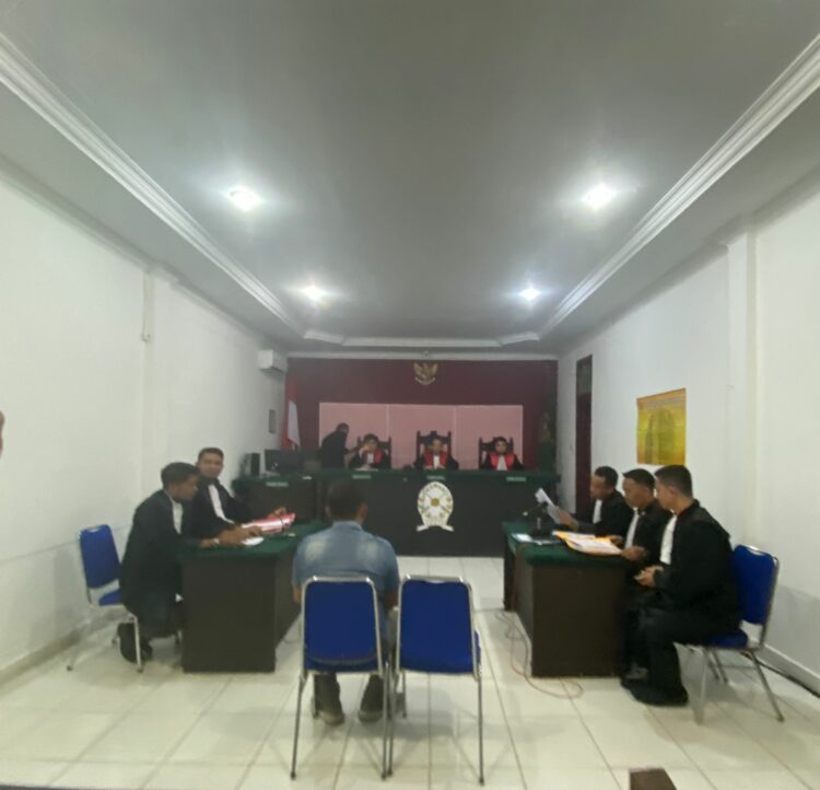 Sidang perdana kasus kekerasan dalam rumah tangga (KDRT) dengan terdakwa Sakkeus Harahap digelar Senin (29/11/2023) kemarin di Pengadilan Negeri Sibuhuan, Padang Lawas.