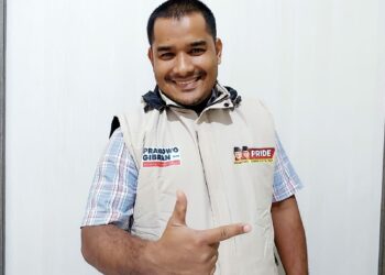 Kordinator Wilayah Aceh Relawan Prabowo Subianto-Gibran Rakabuming Raka Digital Team (PRIDE), Mulyadi Andeta