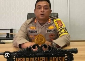 Kapolres Nagan Raya AKBP Rudi Saeful Hadi, S.I.K