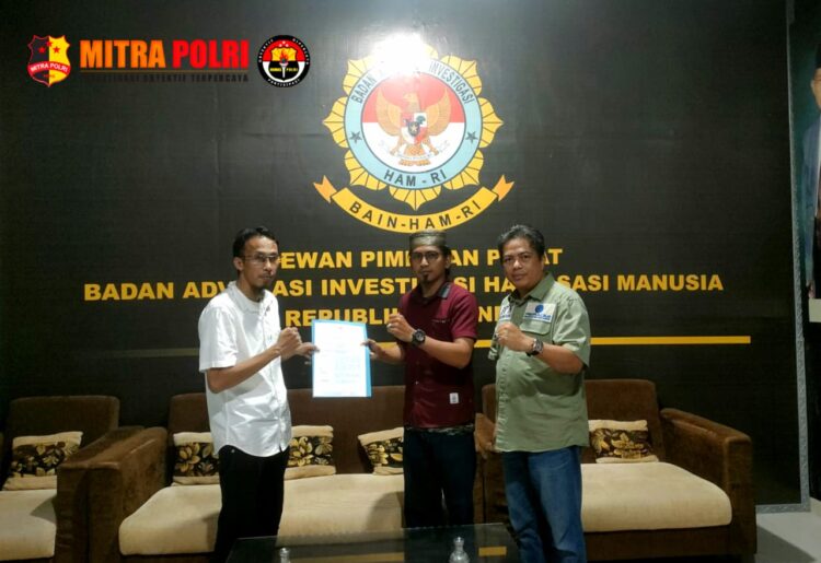 Dewan Pimpinan Pusat (DPP) Badan Advokasi Investigasi Hak Asasi Manusia Republik Indonesia (BAIN HAM RI) mempercayakan kepada Saudara Jumardin, SH.,M.H, C.L.E Tokoh Pemuda Wajo yang juga aktifis mahasiswa memimpin DPD BAIN HAM RI kabupaten Wajo Sulawesi Selatan. Sabtu (23/12/2023).