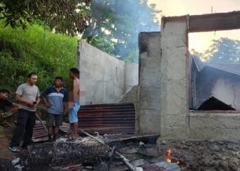 Sebuah kebakaran melanda rumah semi permanen milik Keluarga Bakar-Masedung di Kelurahan Alung Banua Lingkungan II Kecamatan Bunaken Kepulauan. Peristiwa tragis ini menelan korban jiwa, termasuk seorang balita pada hari Senin, 01 Januari 2024, pukul 04.00 WITA.