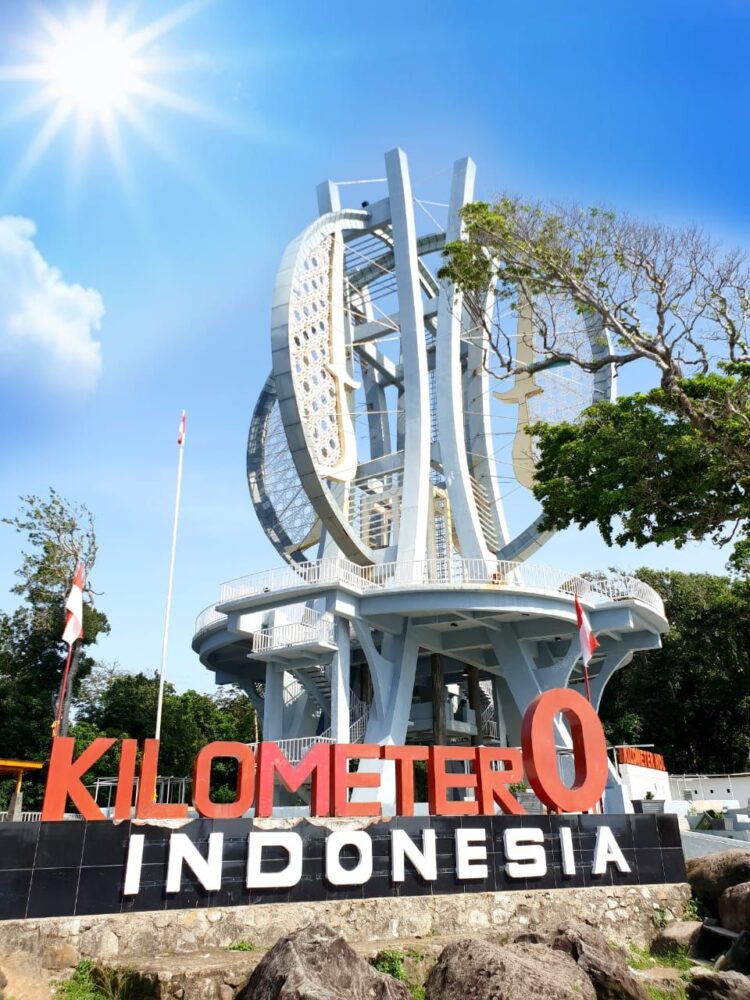 Kilometer Indonesia di Sabang - Aceh