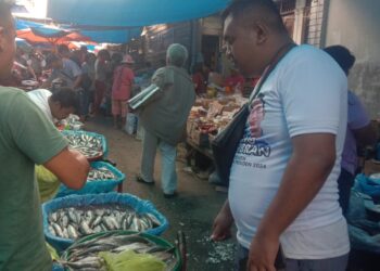 Satria Gunawan Sembiring Caleg DPRD Dairi nomor urut 8 Dapil 3 Dairi dari Partai Solidaritas Indonesia tersebut menyusuri dan menyapa langsung para pedagang Pasar Tradisonal Tigalingga dan ingin lebih dekat lagi kepada masyarakat terutama para pedagang yang berada di pusat Pasar Tradisonal Tigalingga.