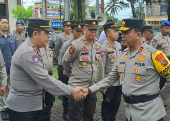 Kunjungan Kapolda Sulawesi Utara Irjen Pol Yudhiawan ke Polres Bitung
