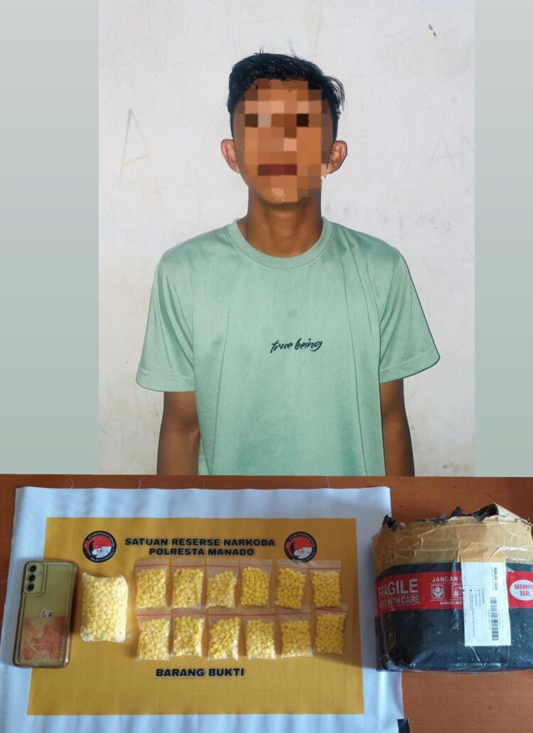 Tim Reserse Narkoba Polresta Manado berhasil melakukan penangkapan terhadap seorang pemuda berinisial AP (16 tahun) yang diduga terlibat dalam peredaran obat keras jenis Trihexypenidil. Kejadian ini bermula dari informasi masyarakat yang diterima tim pada hari Kamis, tanggal 4 Januari 2024, sekitar pukul 14.00 WITA.