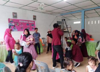 Pemberian Makanan Tambahan Balita Nagori Margomulyo Kecamatan Gunung Malela Kabupaten Simalungun