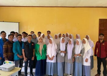 Forum Interaksi Mahasiswa Paya Bakong kembali menggelar kegiatan sosialisasi ke sekolah SMA N1 Paya Bakong, (23/06/2024).