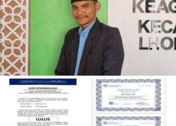 Murhaban, SH dinyatakan lulus dan memenuhi semua persyaratan serta berhak memakai gelar Non Akademik Certified Public Speaking (CPS), itu ia dapatkan setelah mengikuti program sertifikasi tersebut yang digelar oleh WelldoneSkills Nawara Pratama dan LKP Theta Institute.