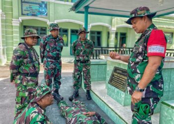 Kodim 0103/Aceh Utara menggelar latihan Uji Terampil Perorangan (UTP) selama tiga hari bagi Prajurit Bintara dan Tamtama, bertempat di Makodim 0103/Aceh Utara, Jalan Iskandar Muda, Gampong Jawa, Kecamatan Banda Sakti, Kota Lhokseumawe, selasa (30/01/2024).