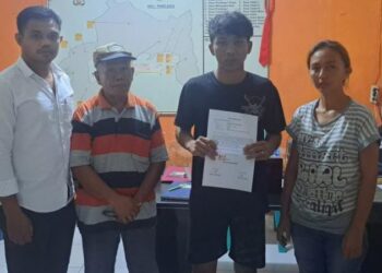 Kanit Reserse Polsek Pineleng, Aiptu Hesky Umboh, S.Sos, dan Briptu M. Mandanusa, melakukan kegiatan problem-solving yang berhasil mengungkap dan mencegah ancaman serius yang dilakukan oleh 3 (tiga) orang anak