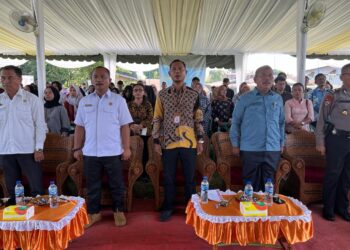 Komisi Pemilihan Umum (KPU) Kabupaten Simalungun Laksanakan Kegiatan Simulasi Pemungutan dan Penghitungan Suara pada Pemilihan Umum tahun 2024 dengan melibatkan warga sebanyak 200 orang di kecamatan Tanah Jawa, Kabupaten Simalungun