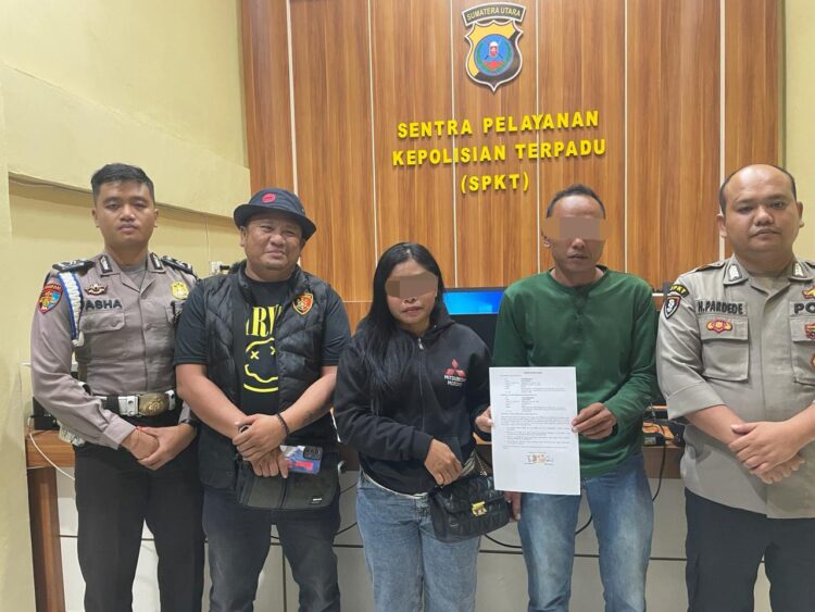 SPKT Polres Samosir Menyelesaikan Konflik Rumah Tangga dan telah disepakati Damai untuk Suami Istri SM dan JM (SM selaku Suami dan JM selaku istri).