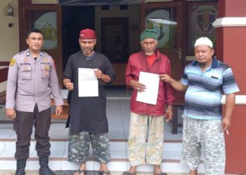 Polsek Bunaken menjadi saksi pertemuan antara lelaki KASIM AMIRI sebagai pihak pelapor dan lelaki Salman Alfarisi sebagai pihak terlapor. Keduanya dipertemukan oleh Kanit Samapta Ipda Tamrin Lalo dan Kanit Reskrim Aipda Fenly Kaeng bersama anggota Spk dalam rangka melakukan mediasi.