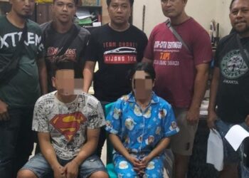 Tim Charlie berhasil mengamankan pelaku pencurian dengan kekerasan yang terjadi di Kelurahan Bahu. Kejadian ini bermula pada Jumat, tanggal 2 Februari 2024, pukul 04.20 Wita, di Kelurahan Bahu, Kecamatan Malalayang, Kota Manado. (Foto : Dok/Polresta Manado)