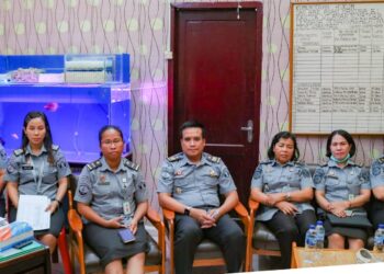 Lapas Kelas IIA Pematangsiantar turut menerima pemaparan seputar penyelenggarakan layanan Rehabilitasi sesuai Standar Rehabilitasi Pemasyarakatan, keperluan administrasi wbp yang diperlukan untuk kebutuhan rehabilitasi hingga pengoptimal anggaran Rehabilitasi
