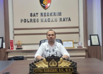 Kasat Reskrim Polres Nagan Raya Iptu Vitra Ramadani