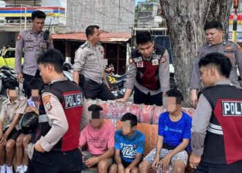 Tindak lanjut laporan dari call centre 112/110 oleh jajaran Polresta Manado terbukti efisien ketika menerima laporan tentang sekelompok anak sekolah yang akan melakukan tawuran di Tikala Ares, Kecamatan Tikala