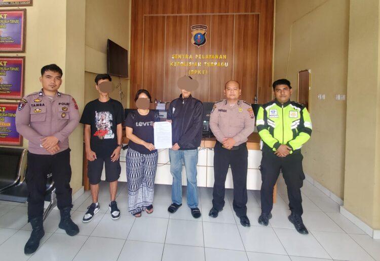 Kedua belah pihak yang terlibat, yakni pengemudi mobil Toyota Avanza warna hitam dengan nomor polisi B 1093 WIK (FM) dengan pengemudi mobil Toyota Agya warna merah dengan nomor polisi BK 1077 DQ (ESS), beserta keluarganya hadir. Hasil mediasi berakhir baik dengan kedua belah pihak sepakat menyelesaikan masalah secara kekeluargaan.