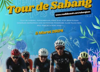 Event Tour De Sabang (TDS), yang berlangsung pada 02 Maret 2024 mendatang.