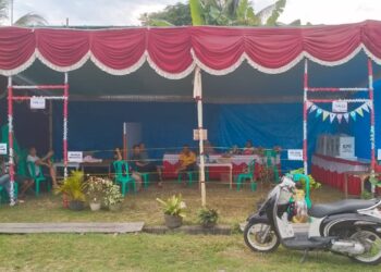 Lomba TPS terbaik di Kelurahan Kutaraya Kecamatan Kayuagung Ogan Komering Ilir yang juga sebagai penyemangat untuk PPS dalam bekerja.