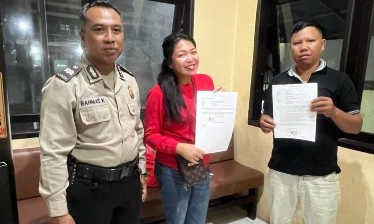 Personel Polsek Malalayang berhasil memediasi penyelesaian masalah pengancaman yang terjadi di Kelurahan Bahu Lk. IX, Kecamatan Malalayang