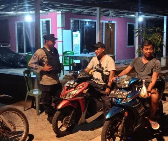 Upaya preventif untuk mengantisipasi dan mencegah gangguan keamanan dan ketertiban masyarakat (kamtibmas) di wilayah Pulau Bunaken, Kamis (22/2/2024)