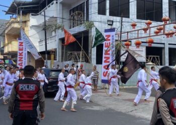 Personel Polresta Manado telah berhasil menjaga situasi aman dan terkendali dalam pelaksanaan Pengamanan (PAM) pada Perayaan Suci Cap Gomeh di seputaran Kecamatan Wenang