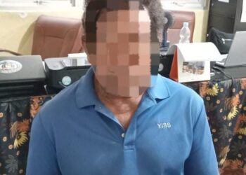 Tim Alpha berhasil mengamankan pelaku persetubuhan terhadap anak di Kel. Kairagi Satu Kec Mapanget, Kota Manado Pelaku, JL (68 tahun), Warga , ditangkap setelah laporan dari JA (32 tahun), ibu dari korban, SH (15 tahun), seorang pelajar, Senin (26/2/2024).