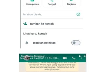 Beredarnya nomor yang mencatut atau mengaku pihak Kejaksaan Negeri Kabupaten Nagan Raya mengatas namakan Kajari Nagan Raya, Djaka Bagus Wibisana, SH, atau Kepala Seksi (Kasi) Intelijen Kejari Nagan Raya, Achmad Rendra Pratama, dengan menggunakan 0852-1140-2885
