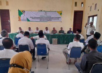 Kapolsubsektor Nisam Antara menghadiri musrembang RKPD (Rencana kerja pemerintah Daerah) Kecamatan Nisam Antara tahun 2025 acara bertempat di Aula Kantor Kecamatan Nisam Antara, Rabu 06/02/2024.