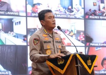 Karo SDM Polda Sumsel Kombes Pol Sudrajad Hariwibowo