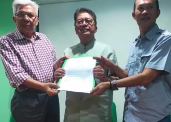 Deklarasi pasangan calon gubernur calon wakil gubernur Sumatera Selatan Mawardi Yahya dan Harnojoyo yang akan bertarung pada pilgub Sumsel pada November mendatang. 