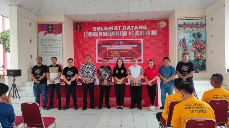 Pelatihan Kemandirian Bagi Warga Binaan Lapas Kelas IIB Bitung