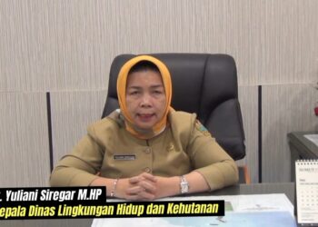 Kepala Dinas Lingkungan Hidup dan Kehutanan, Ir. Yuliani Siregar, M.Hp. (Foto Dok/ Polda Sumut)
