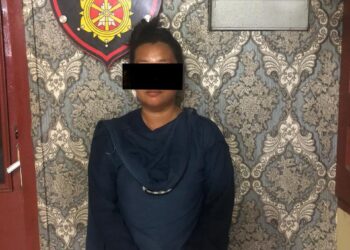 Seorang Wanita bernama DH Als Ina Harta, (39) beralamat di Jl. Muhammad Hatta Desa Onozitoli Sifaoroasi Kec. Gunungsitoli Kota Gunungsitoli di Tahan di RTP Polres Nias dalam Kasus Pencurian, Kamis 21/03/2024.