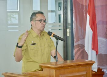 Pj Wali Kota Sabang Reza Fahlevi memimpin pembukaan Musrenbang Rencana Pembangunan Jangka Panjang (RPJP) Kota Sabang Tahun 2025-2045 dan Rencana Kerja Pemerintah Kota (RKPK) Sabang Tahun 2025.