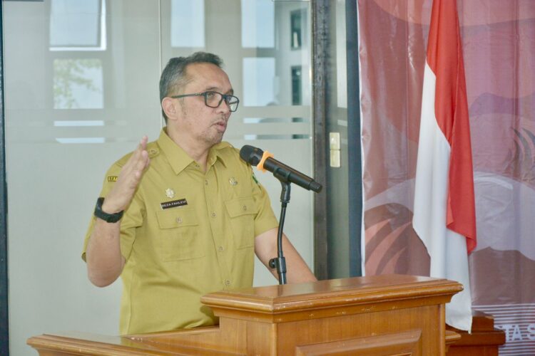 Pj Wali Kota Sabang Reza Fahlevi memimpin pembukaan Musrenbang Rencana Pembangunan Jangka Panjang (RPJP) Kota Sabang Tahun 2025-2045 dan Rencana Kerja Pemerintah Kota (RKPK) Sabang Tahun 2025.