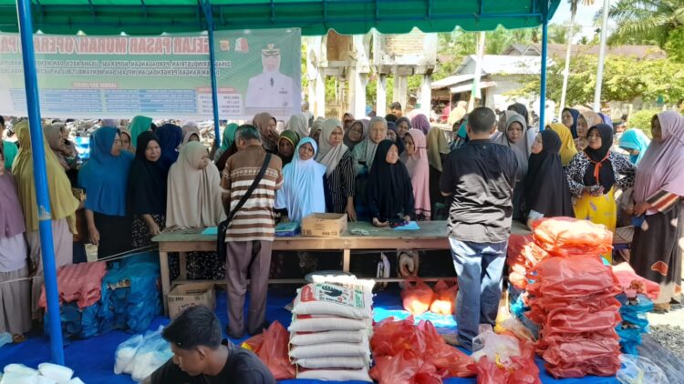 Pemerintah Kabupaten (Pemkab) Nagan Raya kembali menggelar pasar murah. Kegiatan ini akan berlangsung mulai hari Selasa, 26 Maret 2024, sampai dengan 4 April 2024 mendatang