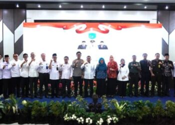 Pemerintah Kabupaten Ogan Komering Ilir (OKI) menggelar Musyawarah Rencana Pembangunan (Musrenbang) penyusunan Rencana Pembangunan Jangka Panjang Daerah (RPJPD) Tahun 2025-2045 serta Rencana Kerja Pemerintah Daerah (RKPD) Tahun 2025 di Aula Bappeda OKI, Rabu 27 Maret 2024.