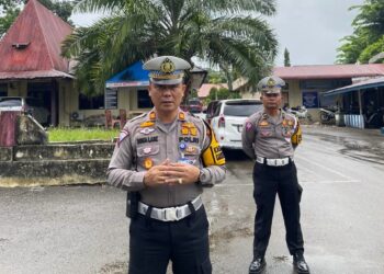 Kasat Lantas Polres Nias AKP Sonahami Lase, SH