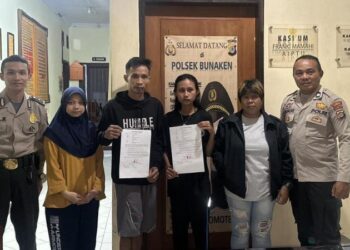Personel Polsek Bunaken menunjukkan keberhasilan dalam menangani kasus tindak pidana pencemaran nama baik yang terjadi melalui media sosial, khususnya Facebook. Melalui pendekatan problem solving yang efektif, mereka berhasil menyelesaikan masalah tersebut dengan baik, Kamis (28/3/2024).
