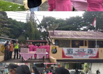 Polsek Sidamanik Polres Simalungun bersama Bhayangkari Ranting Sidamanik, pada hari Sabtu, 30 Maret 2024, telah sukses melaksanakan kegiatan pembagian takjil gratis kepada masyarakat yang melintas di depan Markas Komando (Mako) Polsek Sidamanik, Jl. Besar Sarimatondang, Kelurahan Sarimatondang, Kecamatan Sidamanik, Kabupaten Simalungun. Kegiatan yang berlangsung mulai pukul 16:00 Wib tersebut dipimpin oleh Kapolsek Sidamanik, AKP S. Tampubolon.