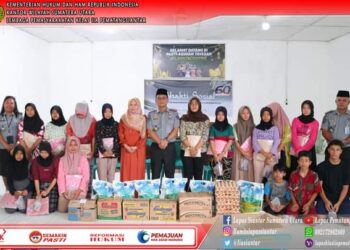 Lapas Kelas IIA Pematangsiantar Kanwil Kementerian Hukum dan HAM Sumut adakan kunjungan ke Yayasan Panti Asuhan Islamic Center. Kegiatan ini juga dilaksanakan dalam rangka menyambut Hari bhakti Pemasyrakatan Ke-60 yang mengusung tema “Pemasyarakatan pasti Berdampak".