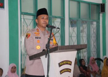 Kapolres Nias AKBP Revi Nurvelani, SH.S.IK.MH
